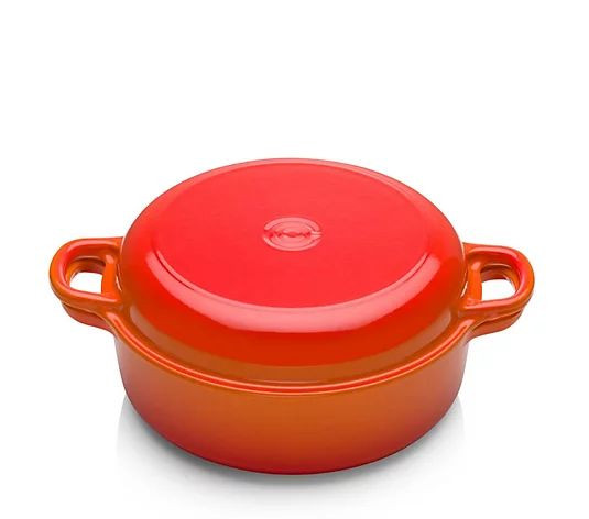 Le Creuset Cast Iron Oven with Baker Lid - Volcanic - 26cm