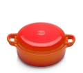 LE CREUSET CAST IRON OVEN WITH BAKER LID - VOLCANIC - 26CM
