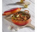 Le Creuset Cast Iron Oven with Baker Lid - Volcanic - 26cm