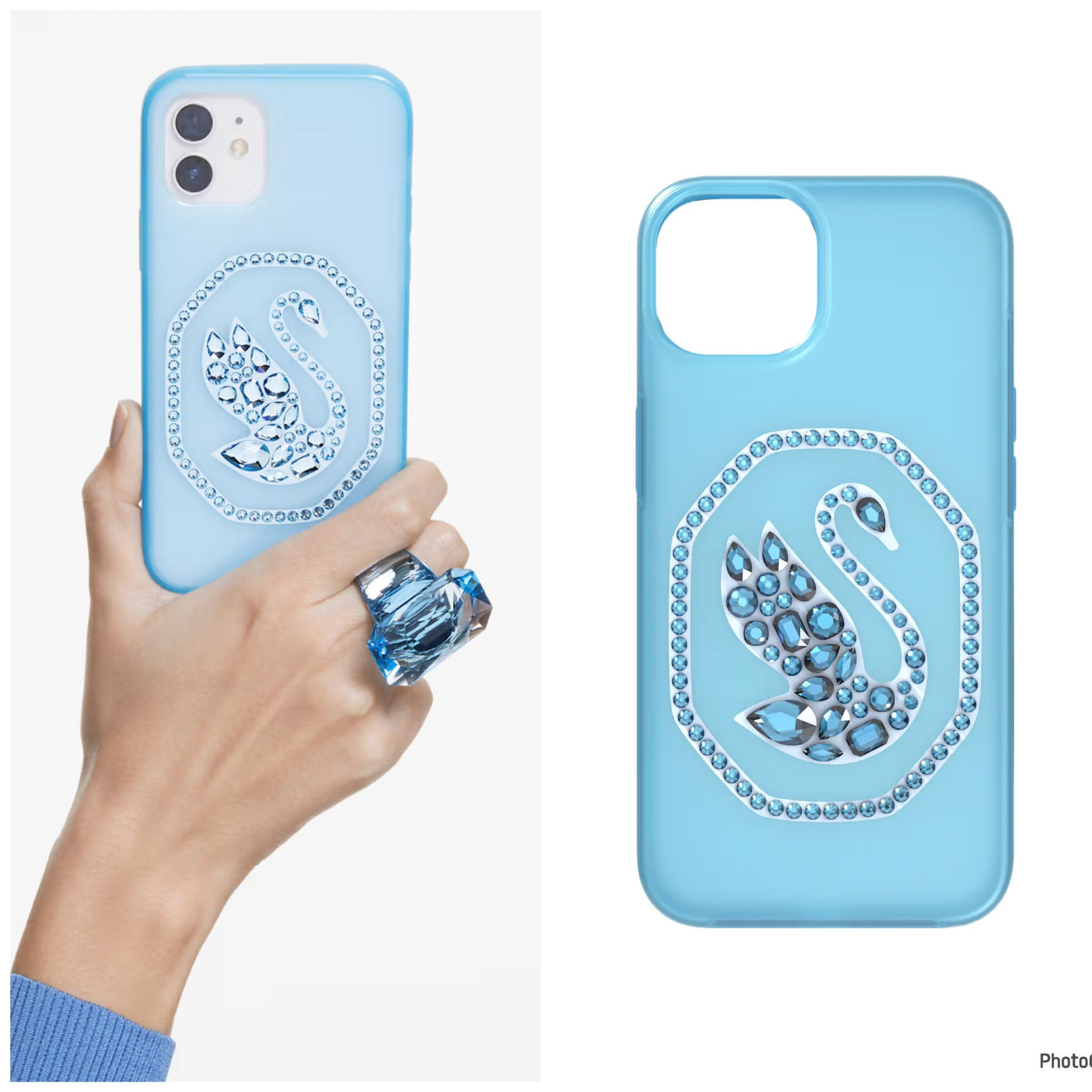 Swarovski Iphone Case - 5625625 / Aqua - Iphone 13 Pro