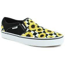 Vans Classic Slip On - Sunflower Checker - UK6/Eur39/25cm