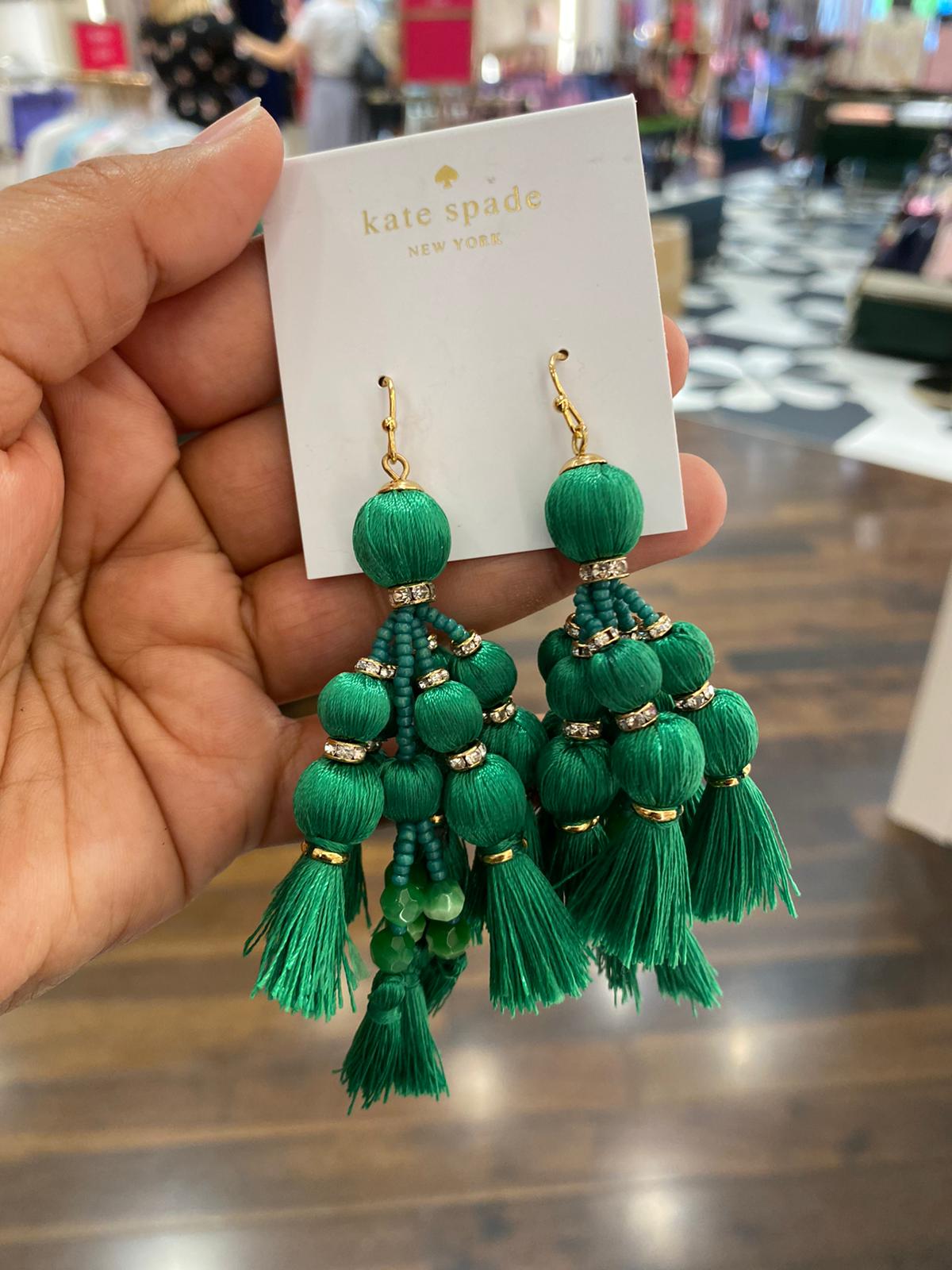 Kate spade tassel on sale earrings