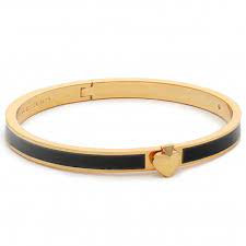 Kate Spade Bangle - Black / Gold - 19.5cm