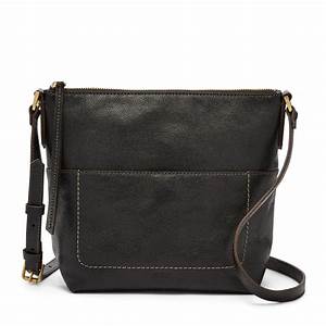 FOSSIL AMELIA CROSSBODY - BLACK - SHB2085001