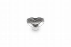 Le Creuset Heart Knob - Silver - small 4.7 cm