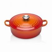 Le Creuset Signature Risotto Pot - Flame/Volcanic - 18cm