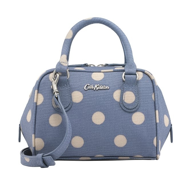 Cath Kidston Midi Box Bowler - Button Spot - 815673