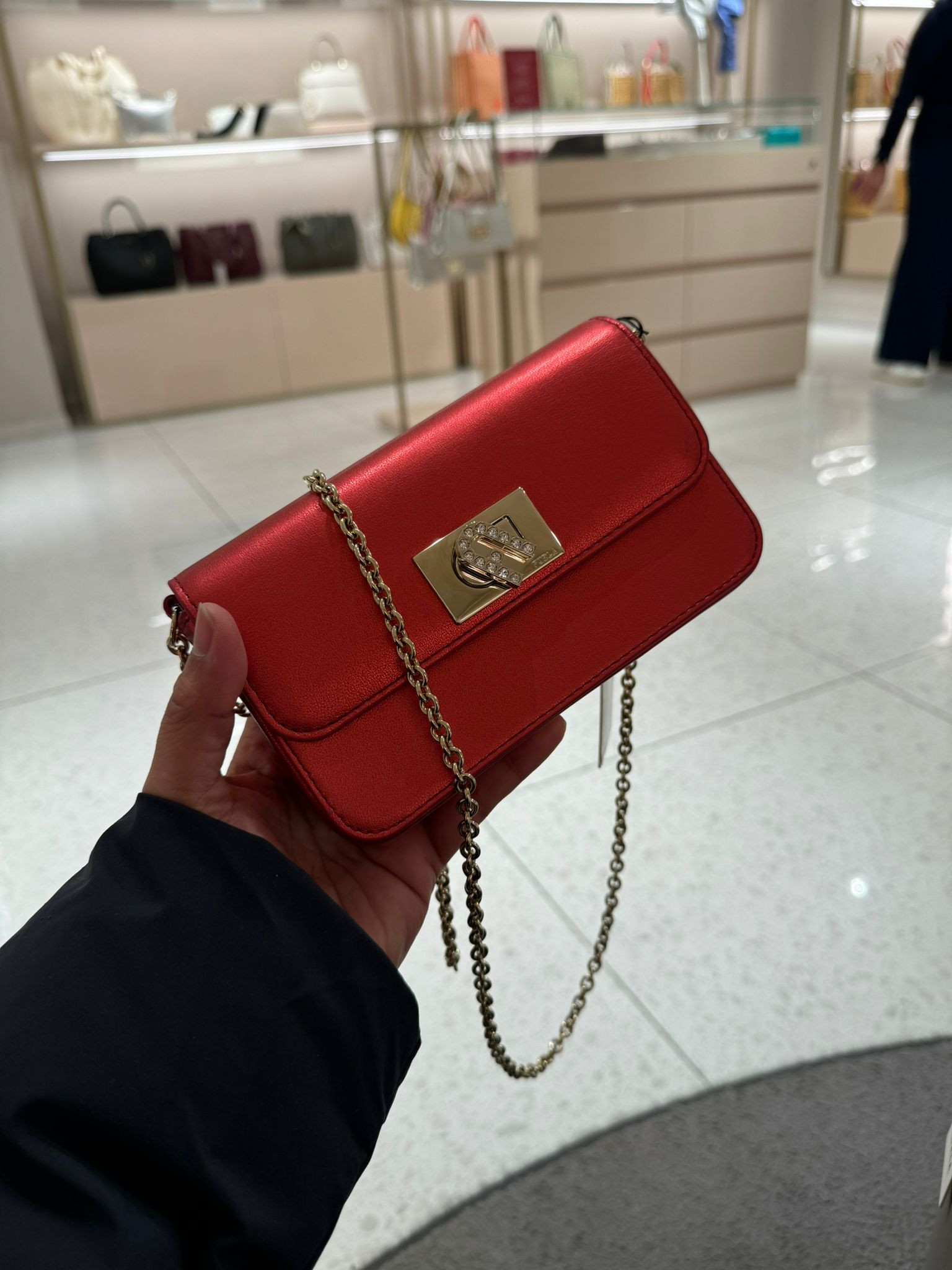 Furla 1927 Crossbody - Rosso Veneziano - 17 x 10 x 4 cm