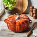 STAUB CAST IRON PUMPKIN COCOTTE - CINNAMON - 24 CM 111224806