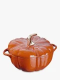 Staub Cast Iron Pumpkin Cocotte - Cinnamon - 24 cm 111224806