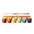 Le Creuset Espresso Mug Set Of 6 - Rainbow - 100ml