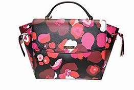 KATE SPADE LILAH LAUREL WAY SATCHEL - WNDRFLORAL - MEDIUM WKRU4097