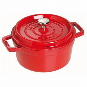 STAUB ROUND COCOTTE 11091806B  - Cherry - 18 CM