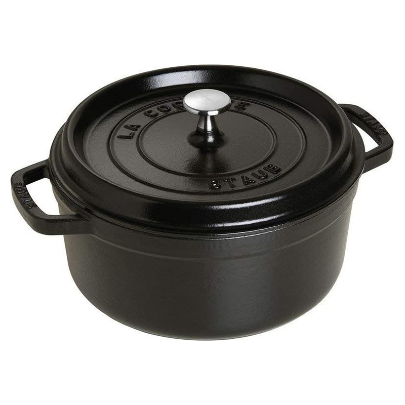 STAUB ROUND COCOTTE 1102825 - Black - 28 CM