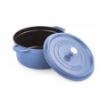 Staub Round Cocotte 1109261410B - Blue Metalic - 26 Cm