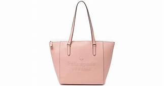 AzuraMart KATE SPADE SIENNE LOGO TOTE ROSY CHEEKS LARGE WKRU6066