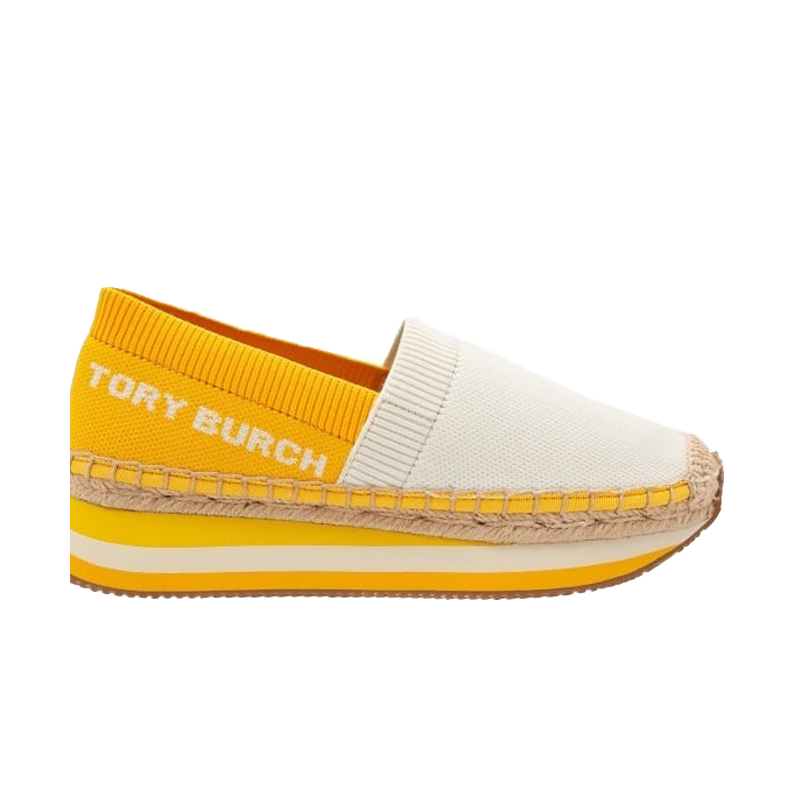 Tory Burch Slip On Trainer 53602 - New Ivory /Sunlight - Size US 6