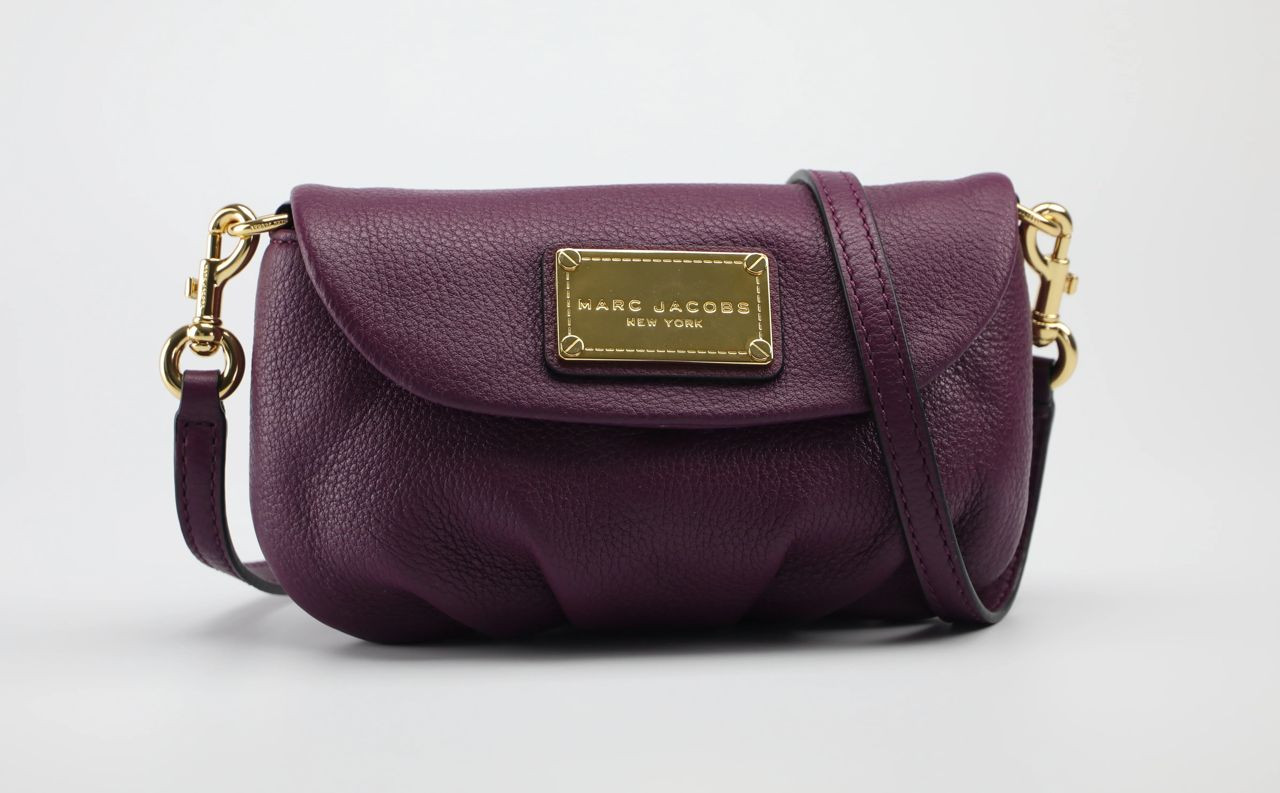 Marc Jacobs Crossbody - Aubergine - 22cm X 13cm