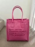 MARC JACOBS TOTE - CANDY PINK - LARGE / 32 X 32 X 13 CM