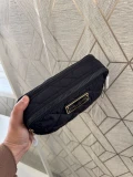 Marc Jacobs Double Zip Pouch - Black - M0016114 / 22 x 15 x 6 cm