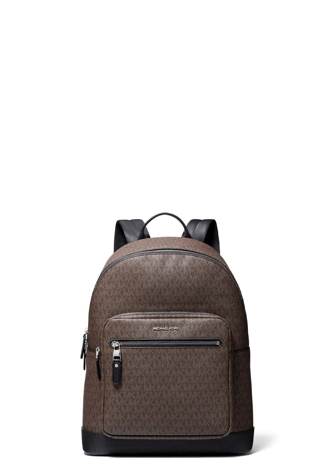 Michael Kors Commuter Backpack - BK/BROWN - Large