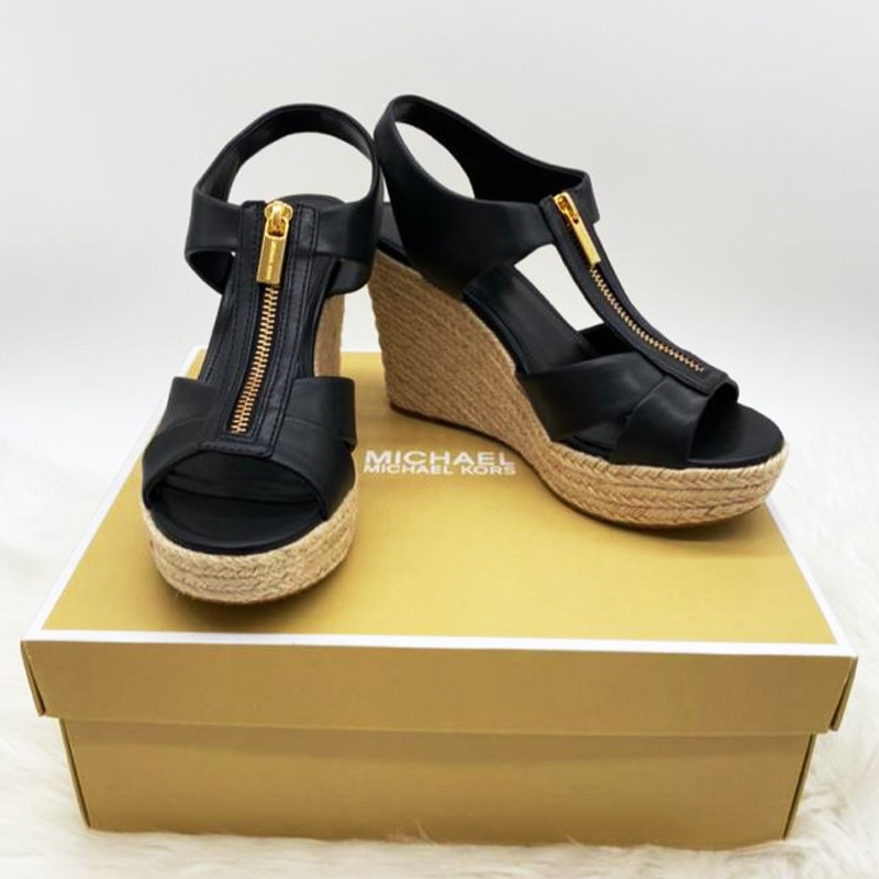 Michael Kors Roslyn Wedges - Black - US 8