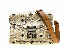 Mcm Patricia Crossbody - Metallic - Mini