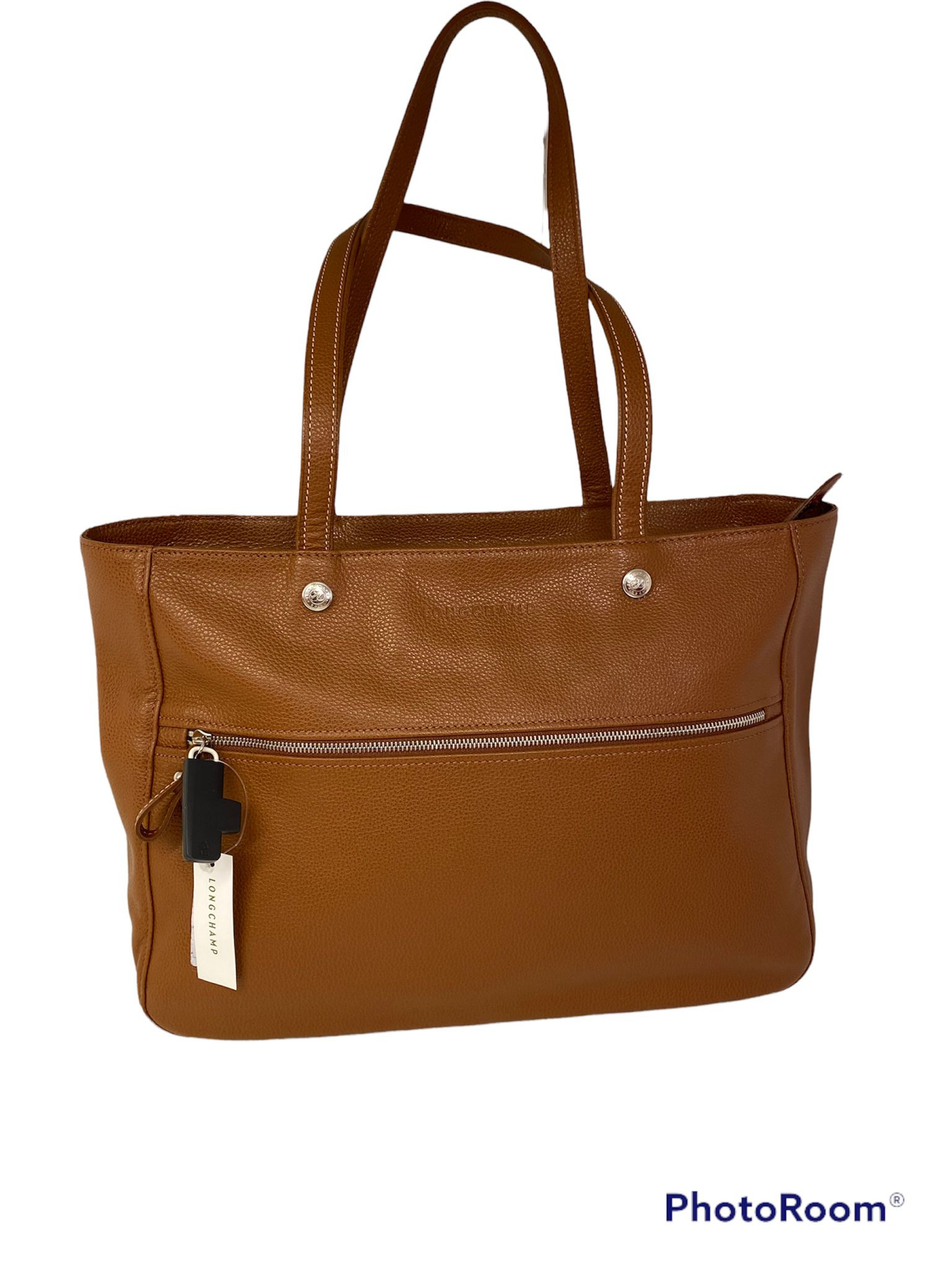 Longchamp Tote - Cognac - Medium / L1374021504