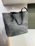 Longchamp Tote - Antelope Leather Grey - 20010HNSE75